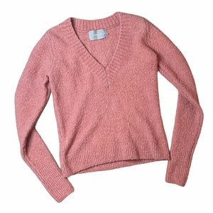 Everlane NWOT wool blend sweater cropped pink xxs